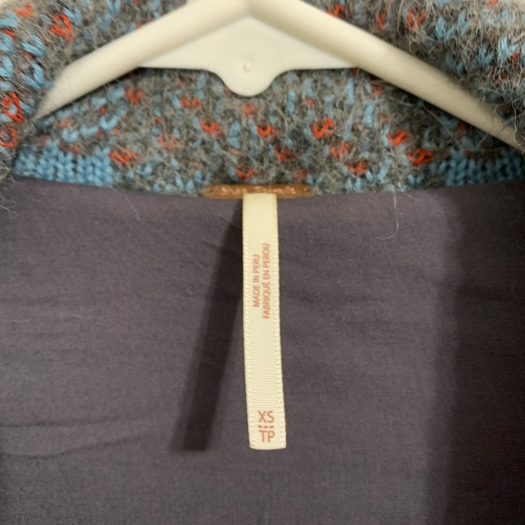 Free People Chesterfield Sweater Coat XS - Picture 15 of 16